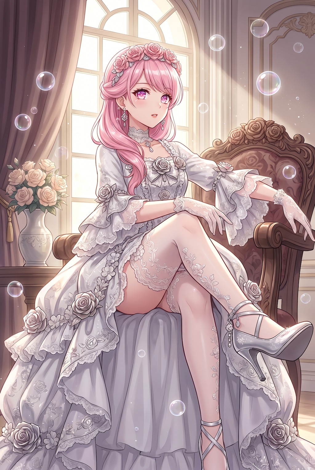 薔薇冠の白麗姫