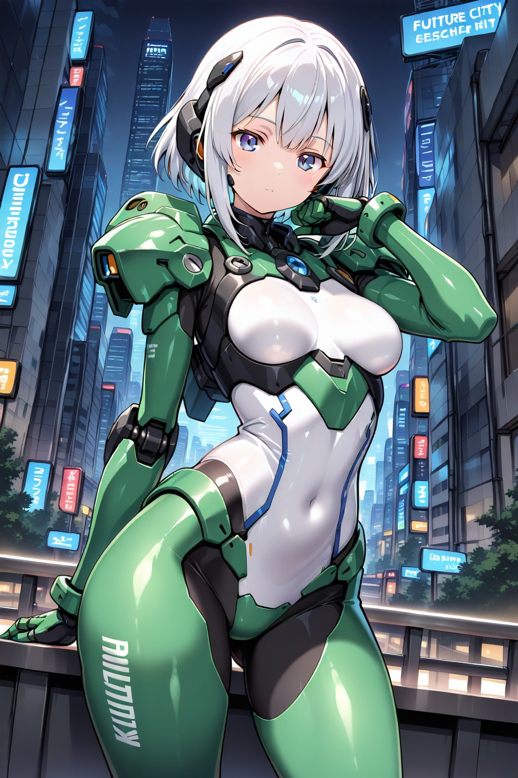 美少女メカ娘 | の人気AIイラスト・グラビア