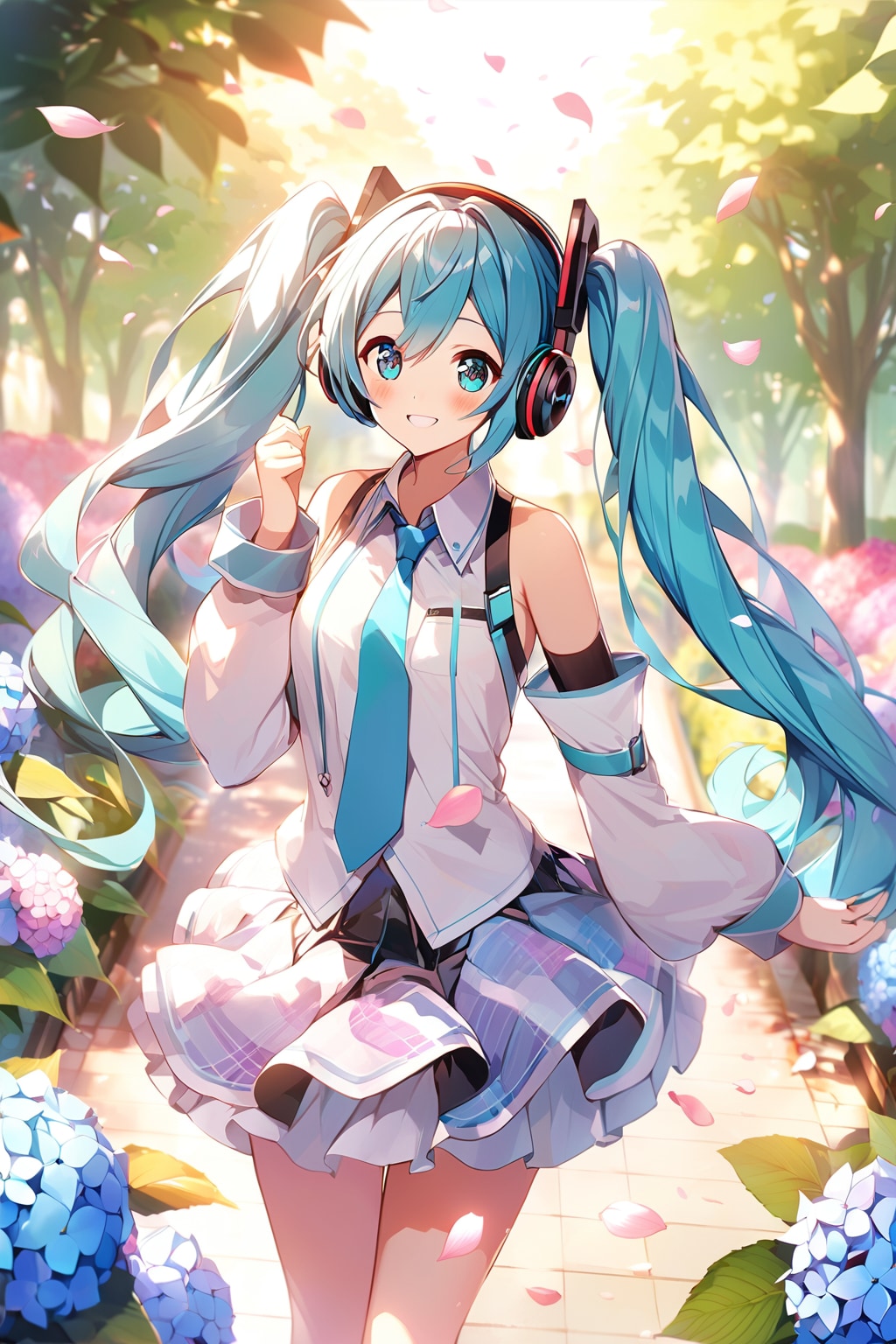 桜の後