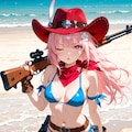 ビキニ✕カウガール 4枚目