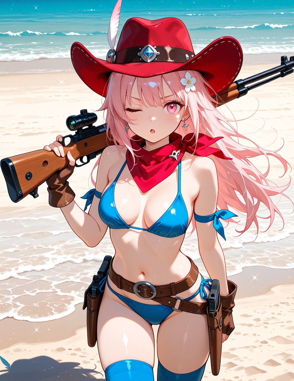 ビキニ✕カウガール