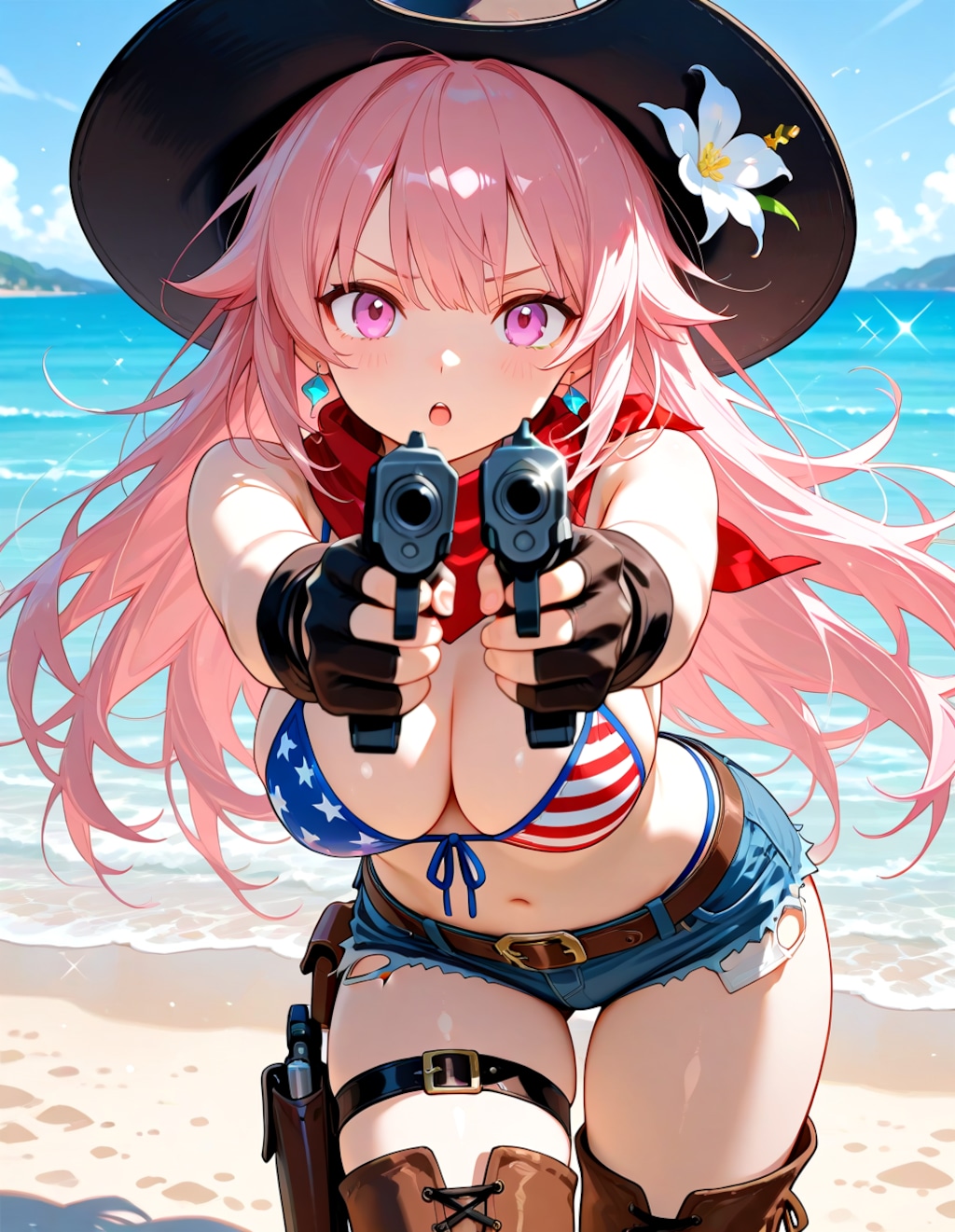 ビキニ✕カウガール