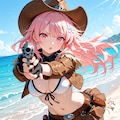 ビキニ✕カウガール 2枚目