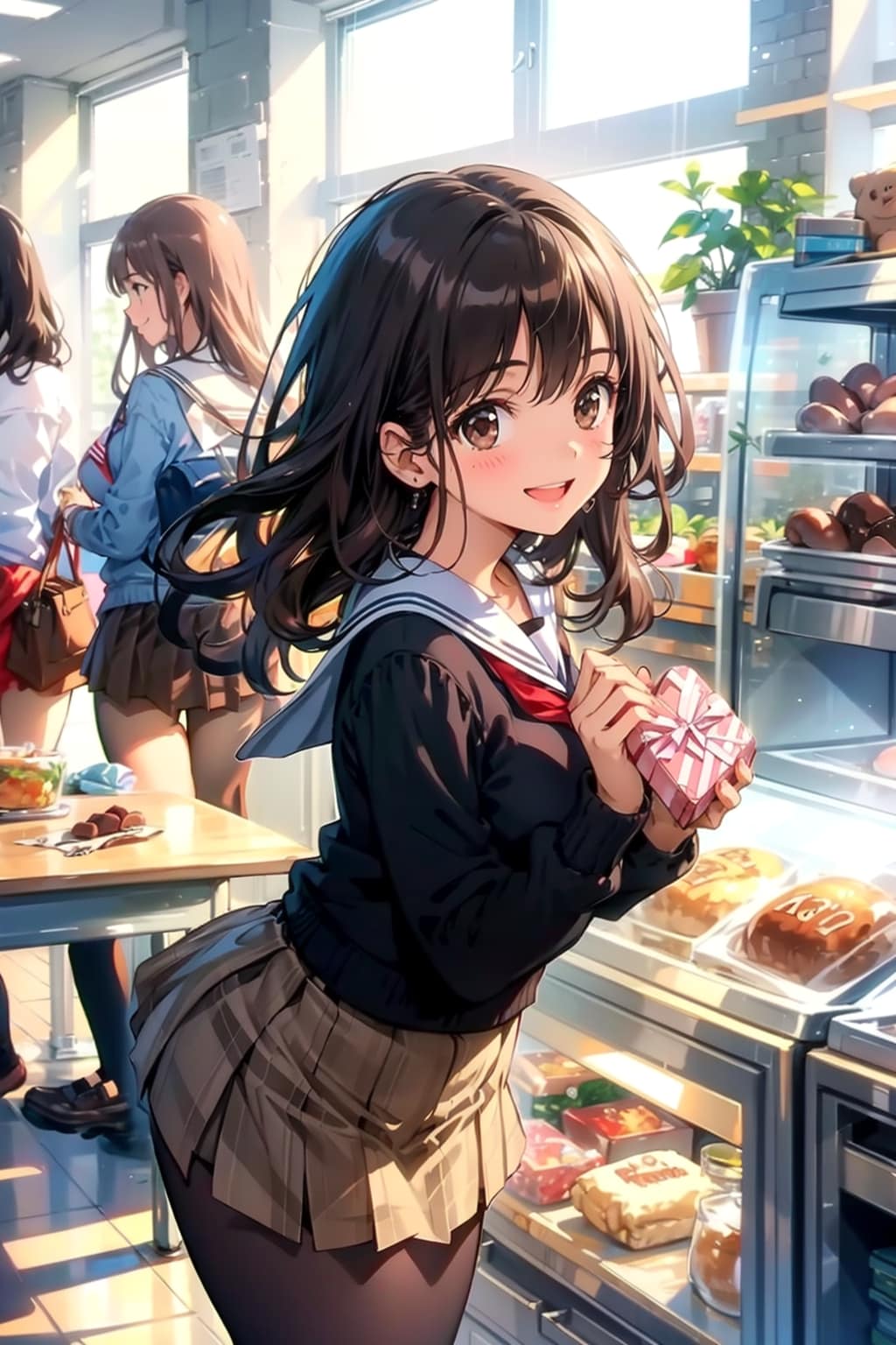 楽しいチョコ選び