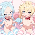 Wメスガキ猫ちゃんズ 2枚目