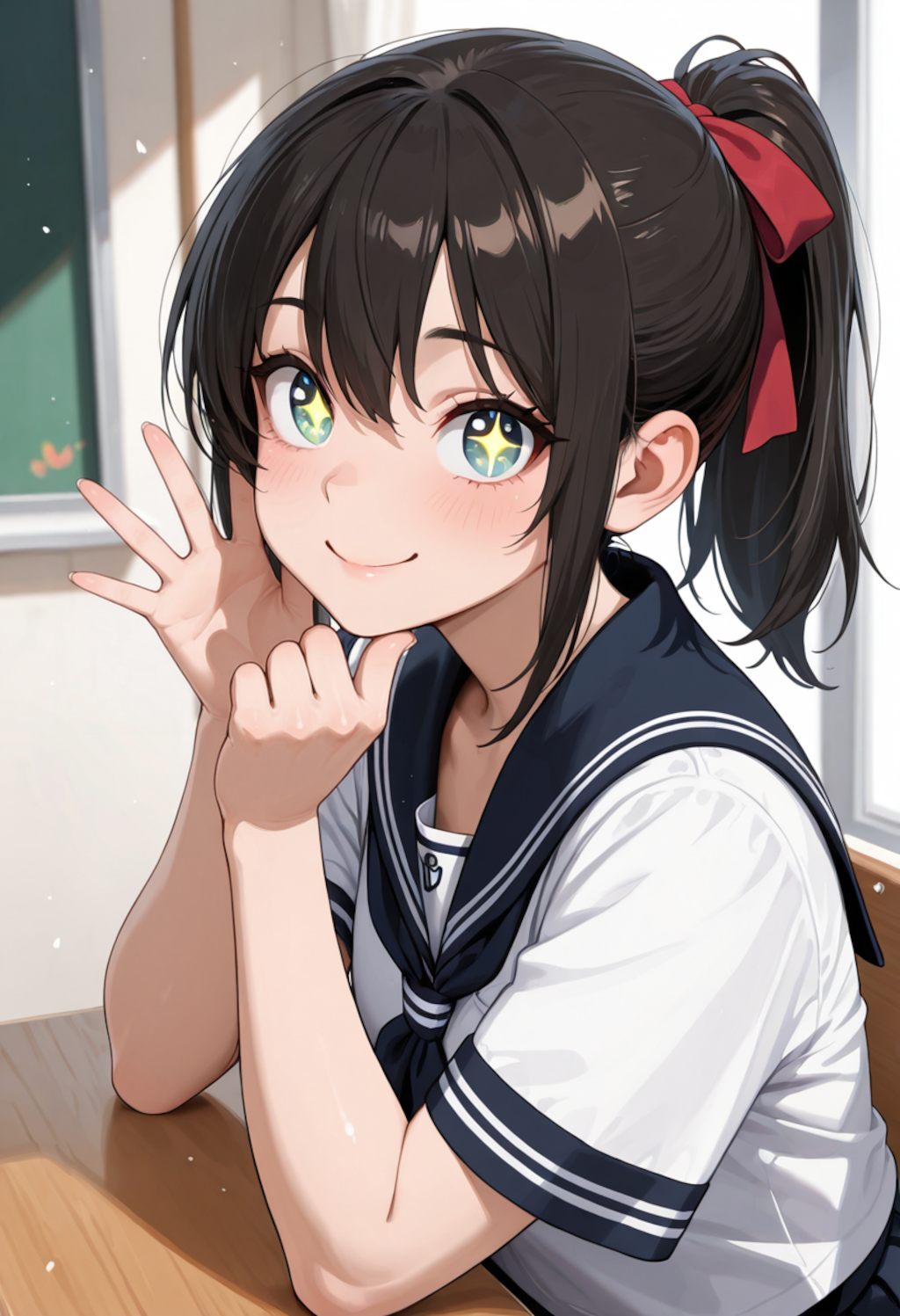 教室の放課後、君と。
