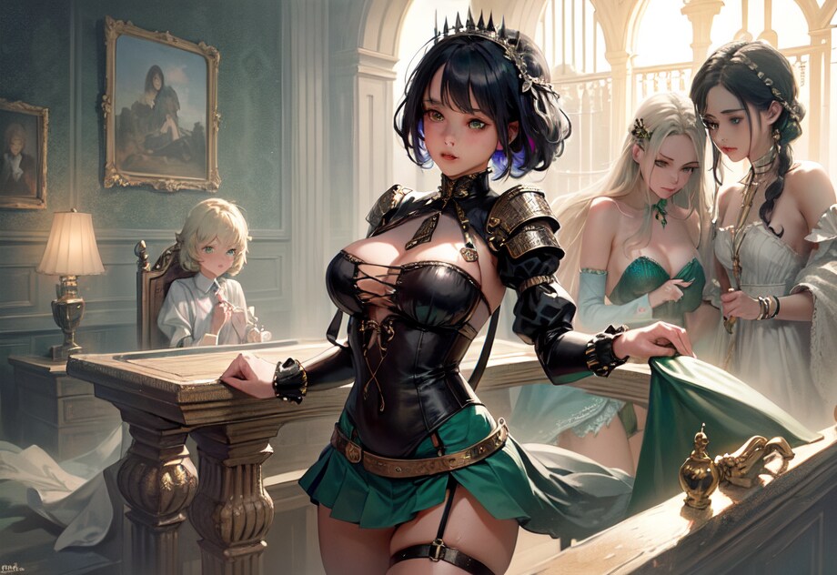 姫騎士の出立