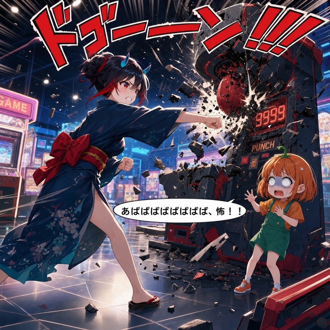 パンチングマシーンの耐久不足！！