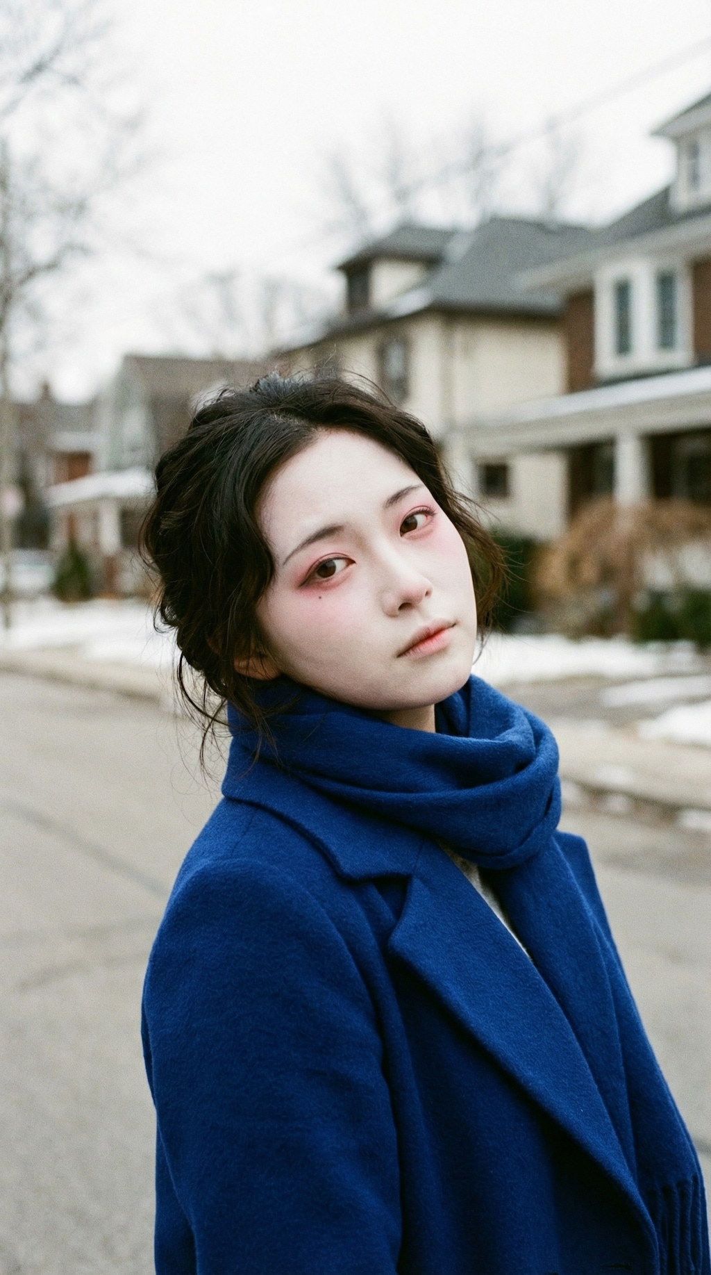 Wrapped in Royal Blue