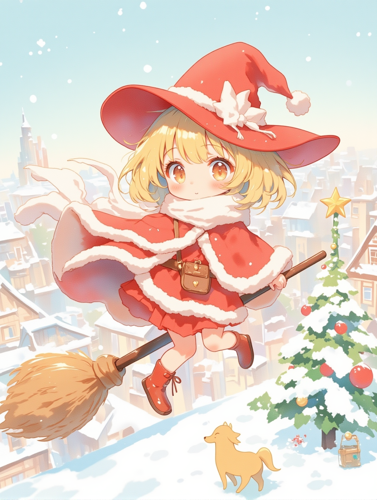 witch the Cristmas_5 | の人気AIイラスト・グラビア