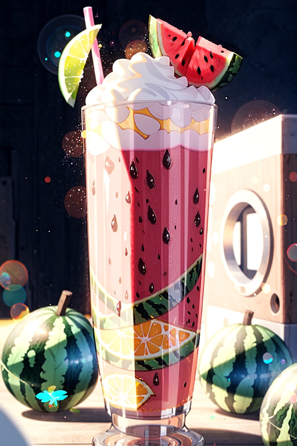 スイカフロート