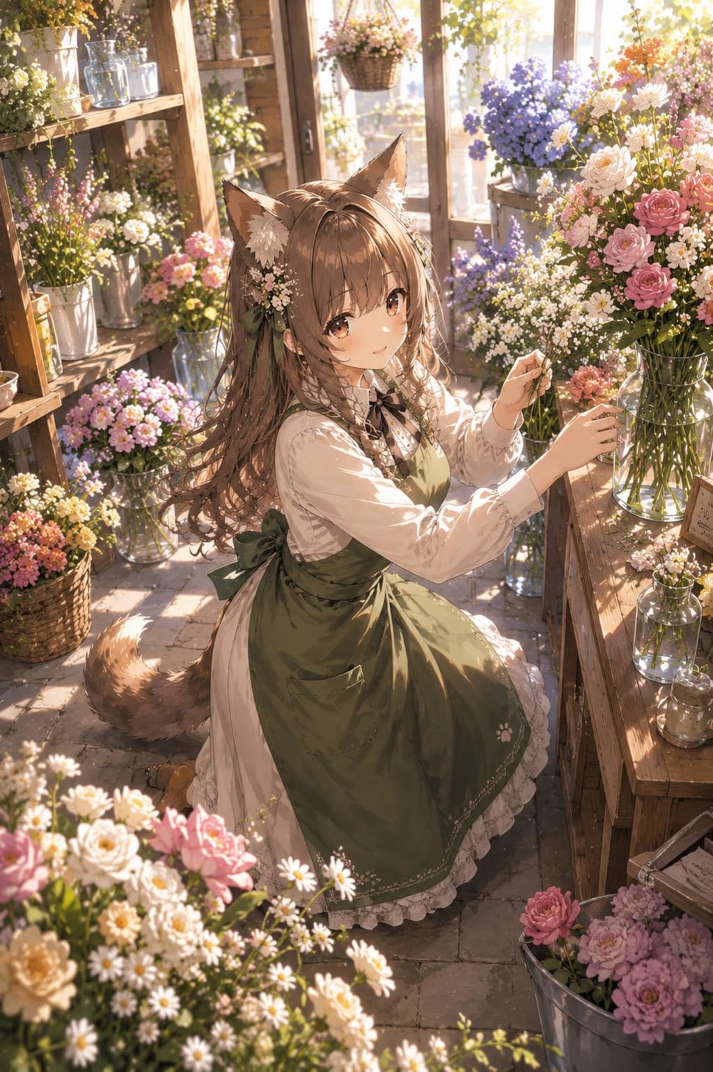 企画名 : けもみみ花屋