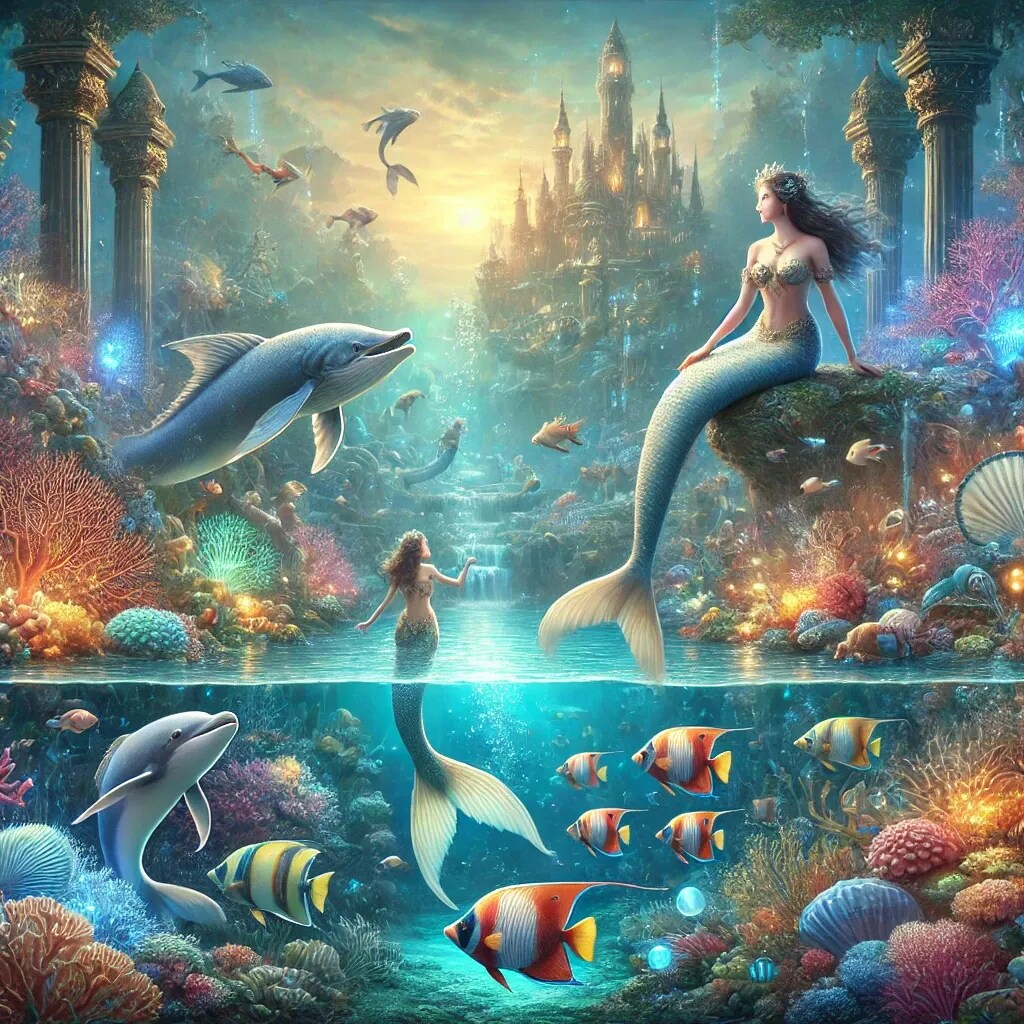 AIが考える、水の中の世界