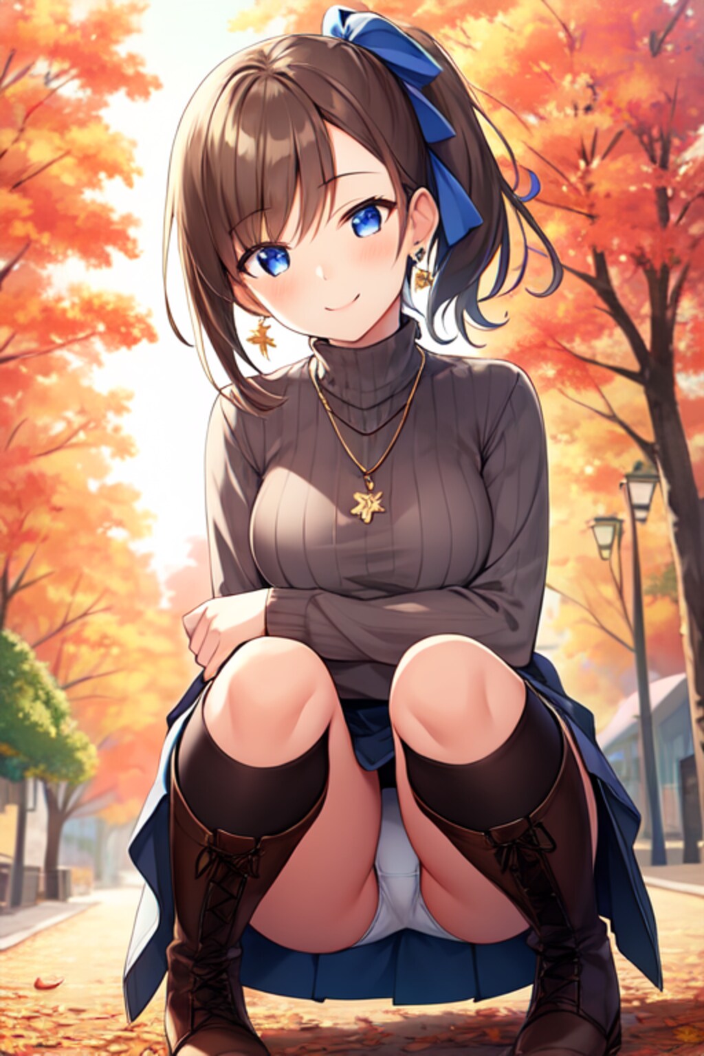 秋の街角