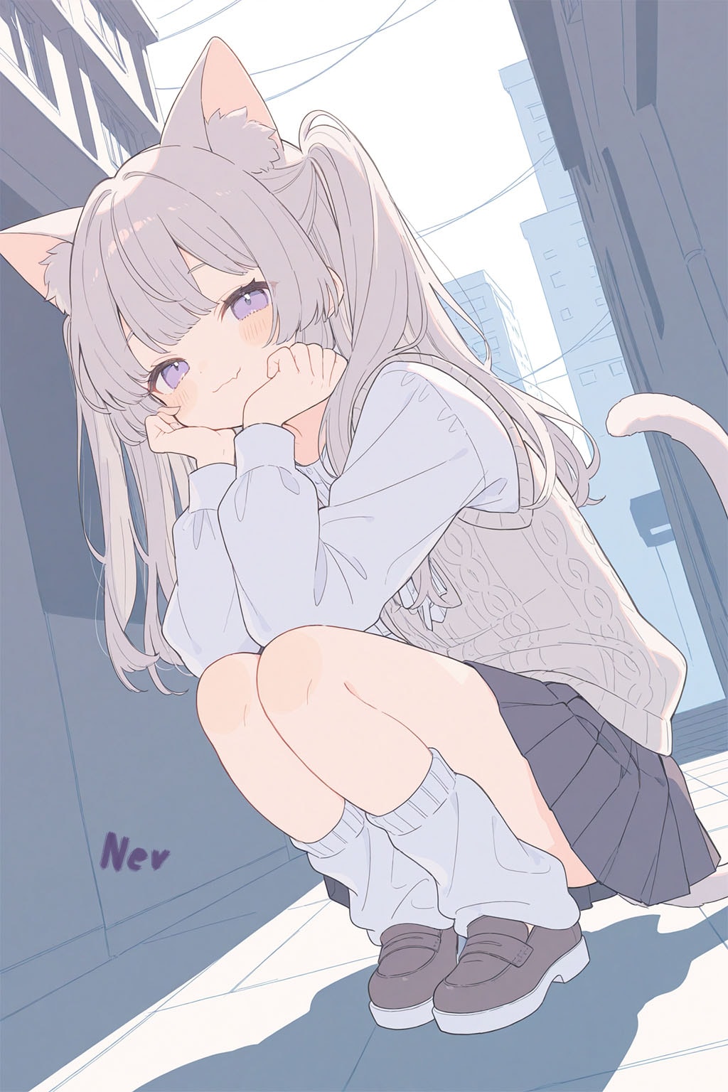 ねこ居た | の人気AIイラスト・グラビア