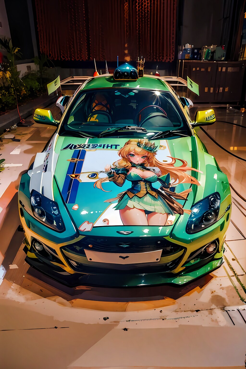 痛車:アストン姫騎士マーチン 1/2