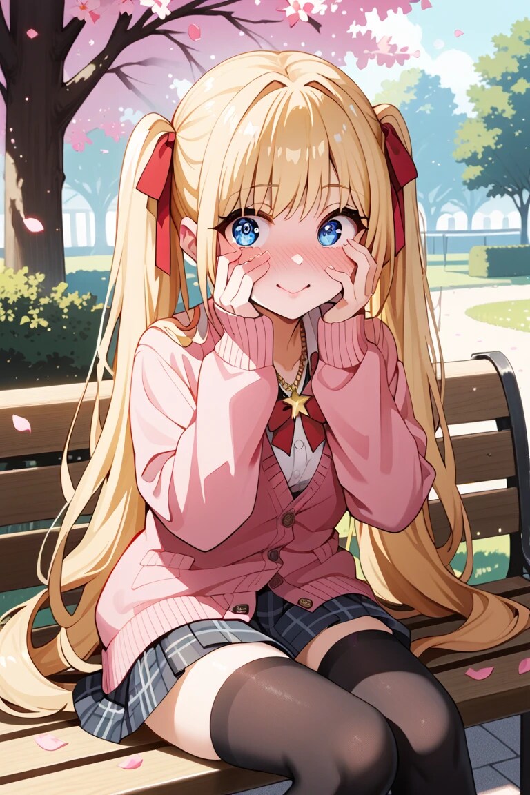 【純愛】たまには二人で、春のお散歩デート | の人気AIイラスト・グラビア