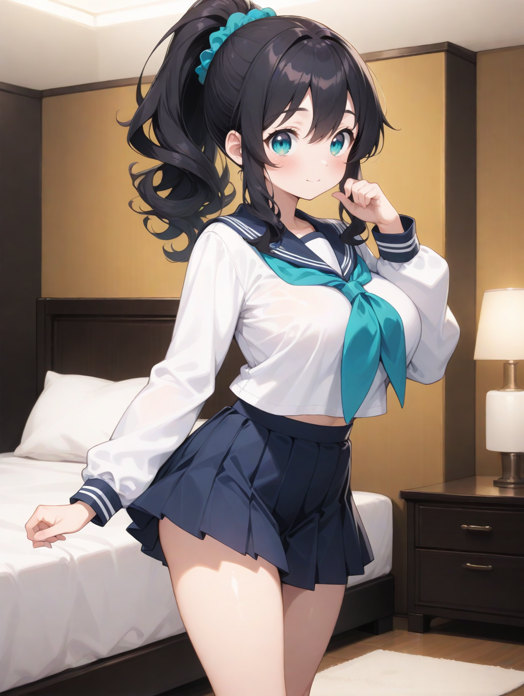 ポニテちゃんプロンプト調整