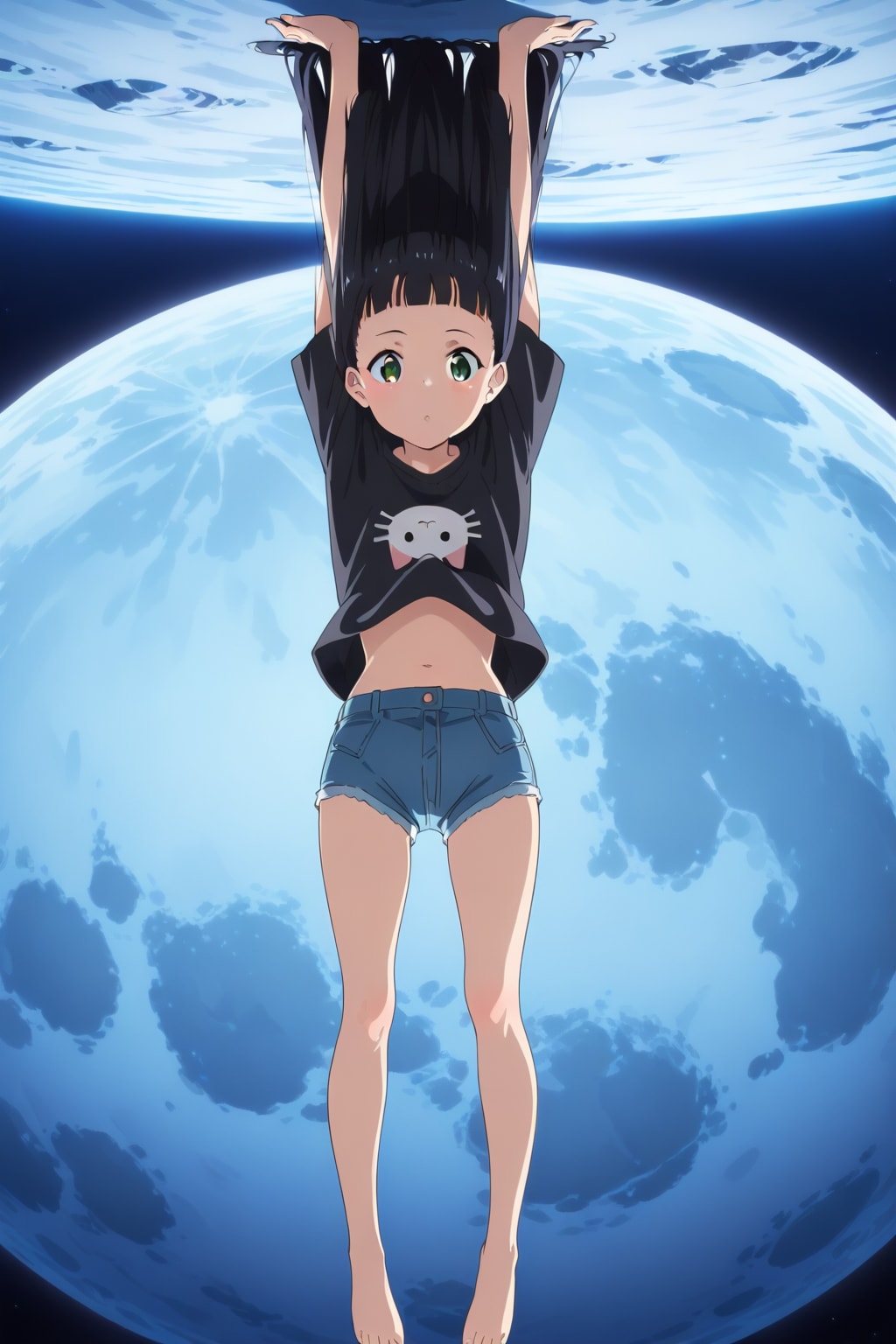 月 | の人気AIイラスト・グラビア