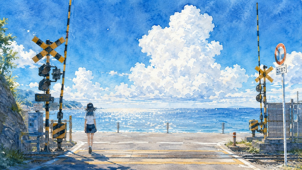 海風のなかを、夏へ歩いていく