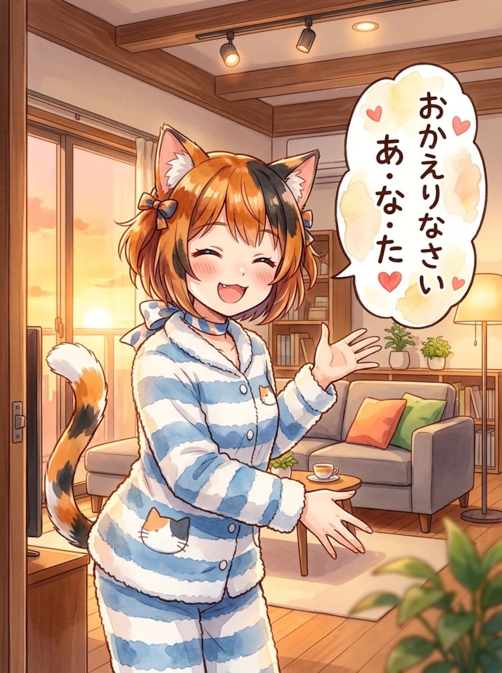 おかえりなさい あ・な・たハート