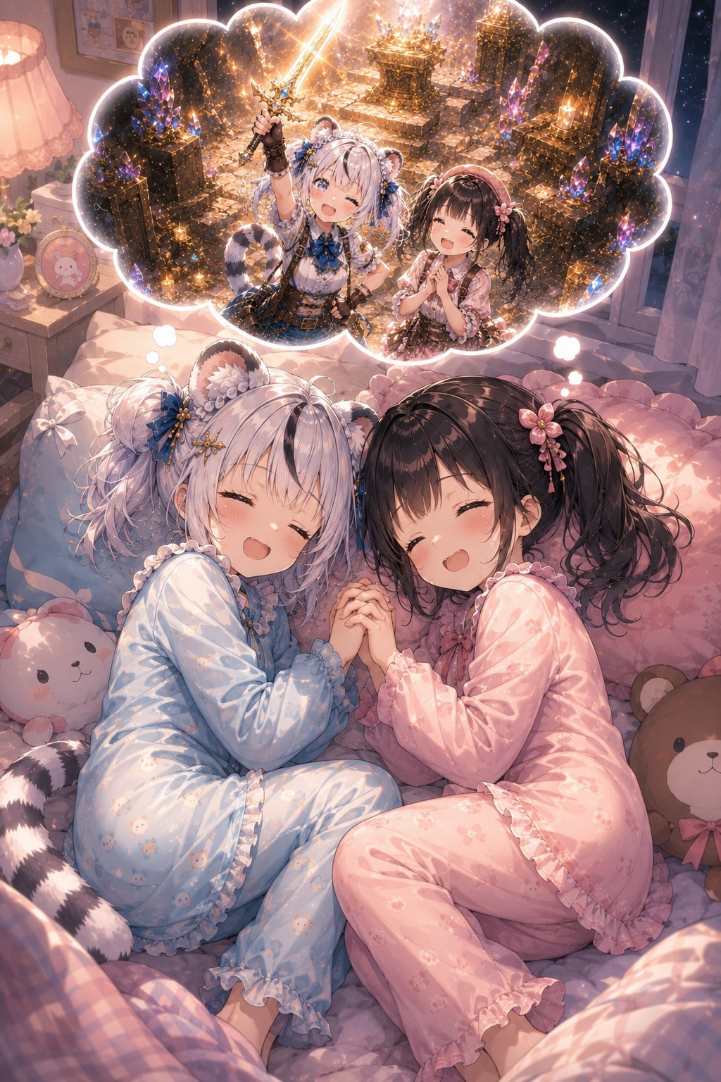 冒険とっても楽しかったね♪😴💤…