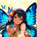Moema - the Blue Butterfly Girl 4枚目