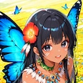 Moema - the Blue Butterfly Girl 3枚目