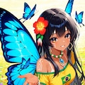 Moema - the Blue Butterfly Girl 2枚目