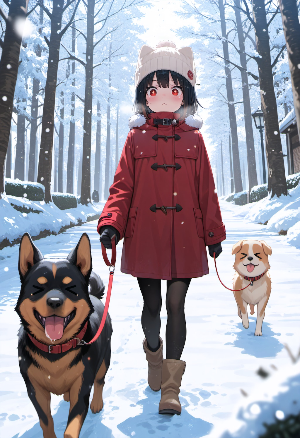 飼い主元気、犬限界？