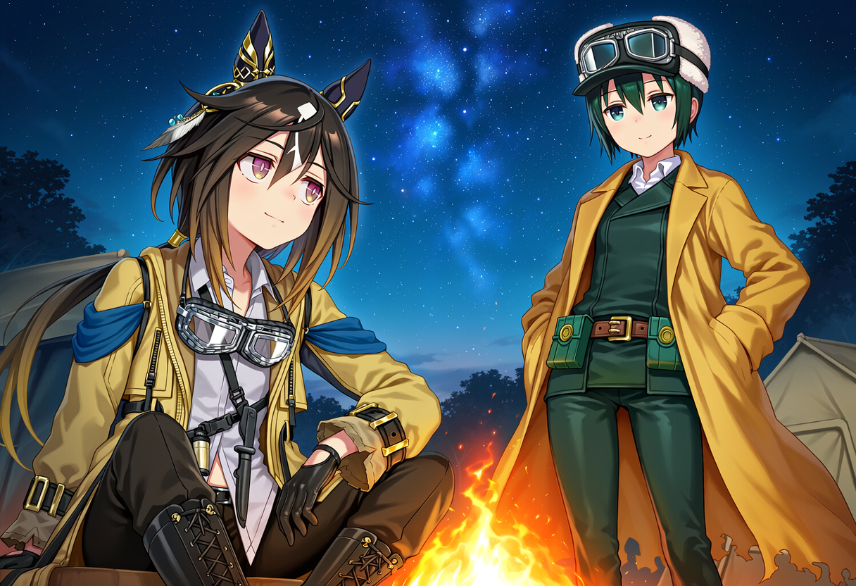 旅人同士 | の人気AIイラスト・グラビア