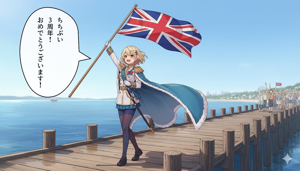 ちちぷい3周年、おめでとうございます！