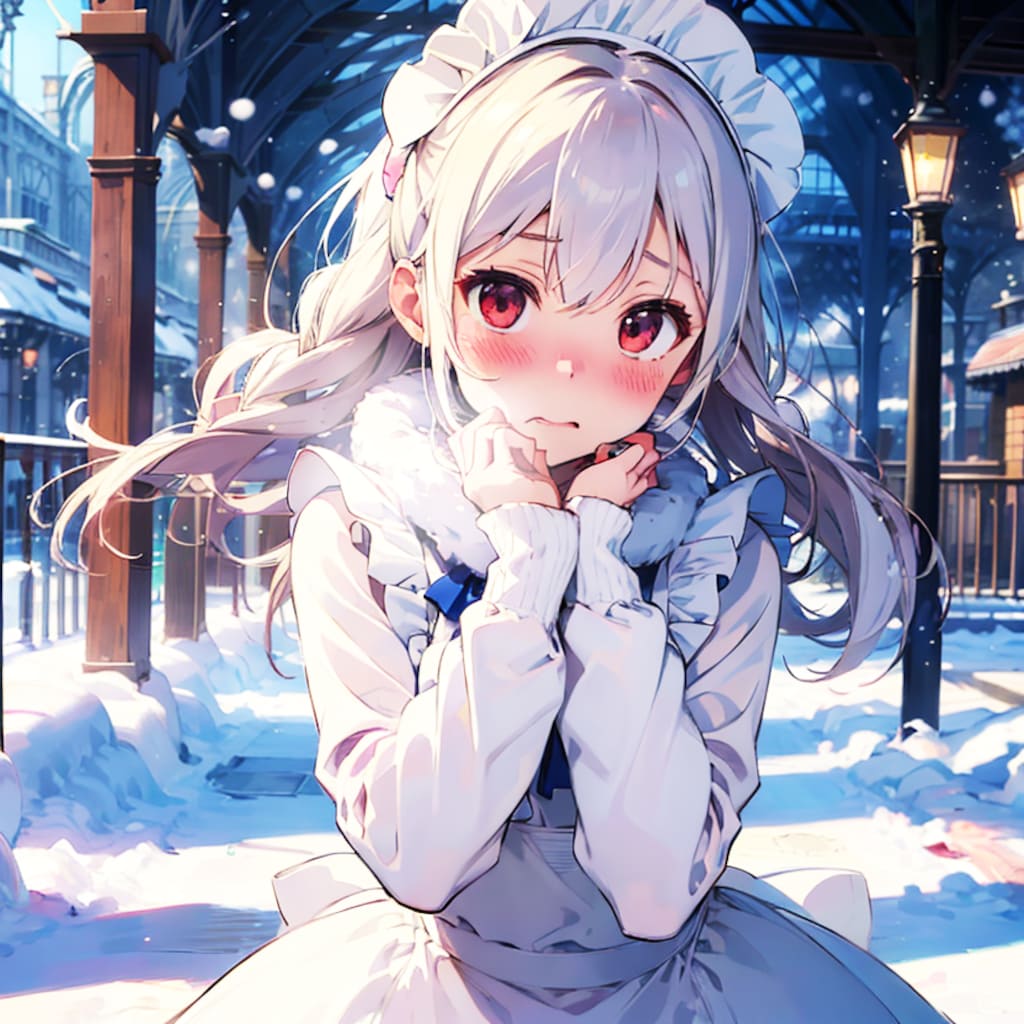 「寒いと思ったら、雪が凄いですね」