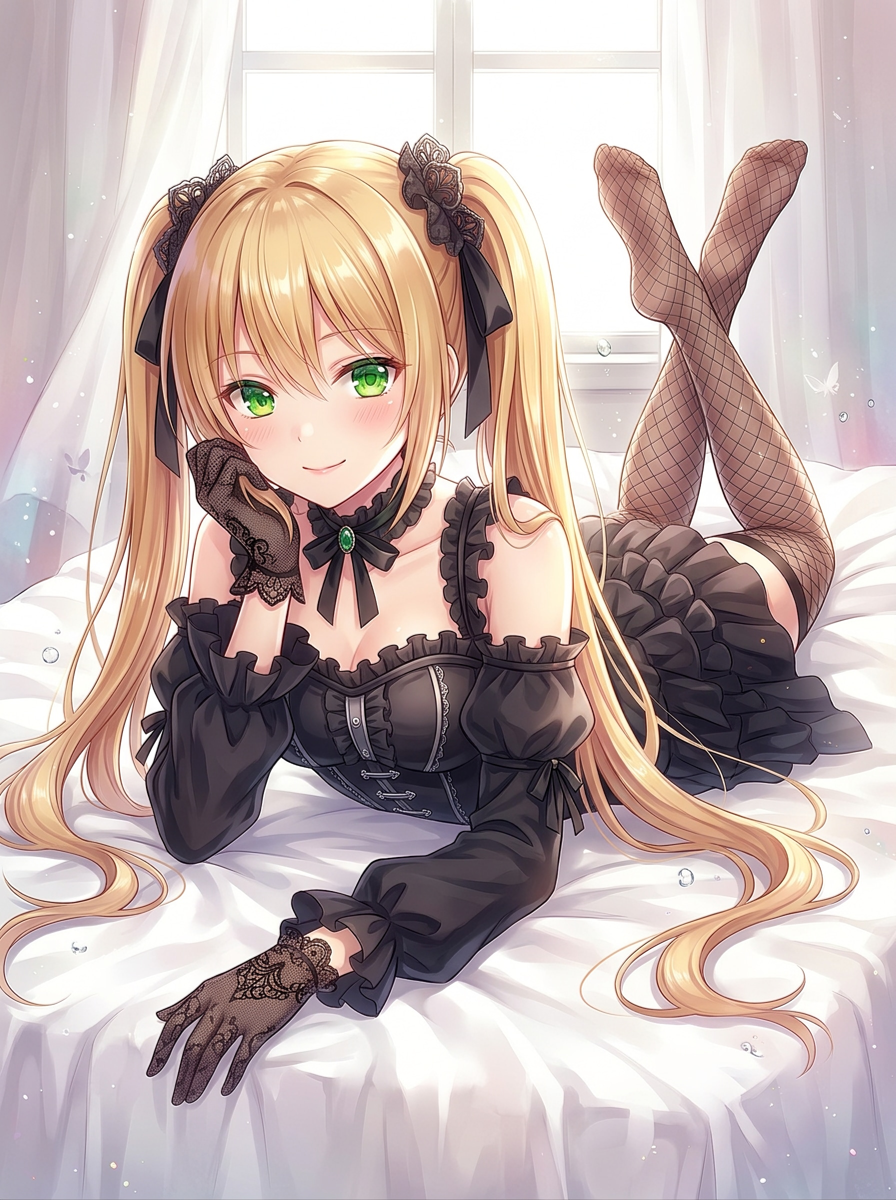 翠瞳黒薔薇夢想 | の人気AIイラスト・グラビア