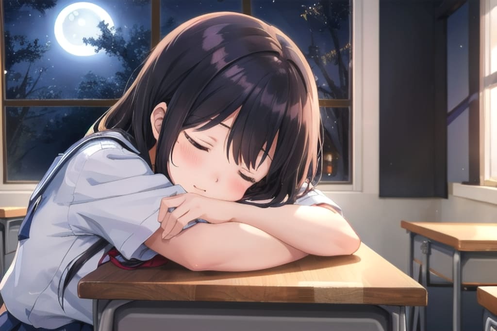 誰にも起こしてもらえなかった女の子