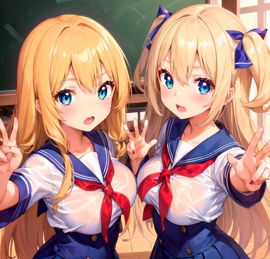 金髪ちゃん1 | の人気AIイラスト・グラビア