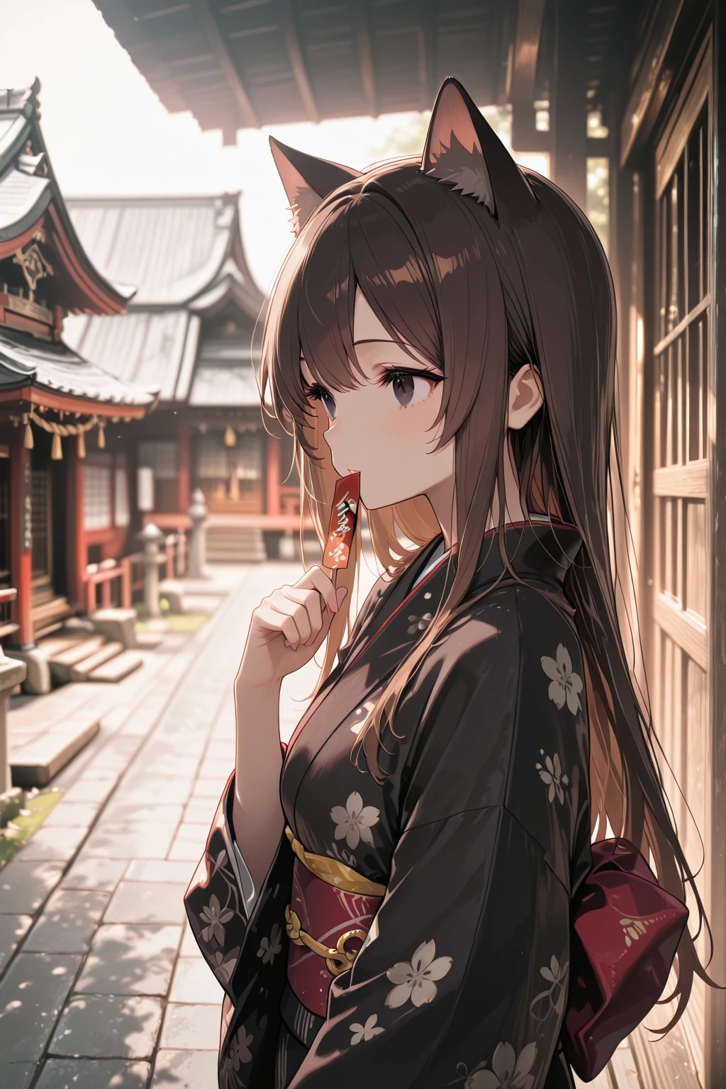 虎鼠神社ケモ耳