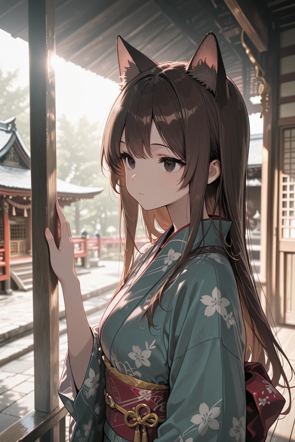 虎鼠神社ケモ耳