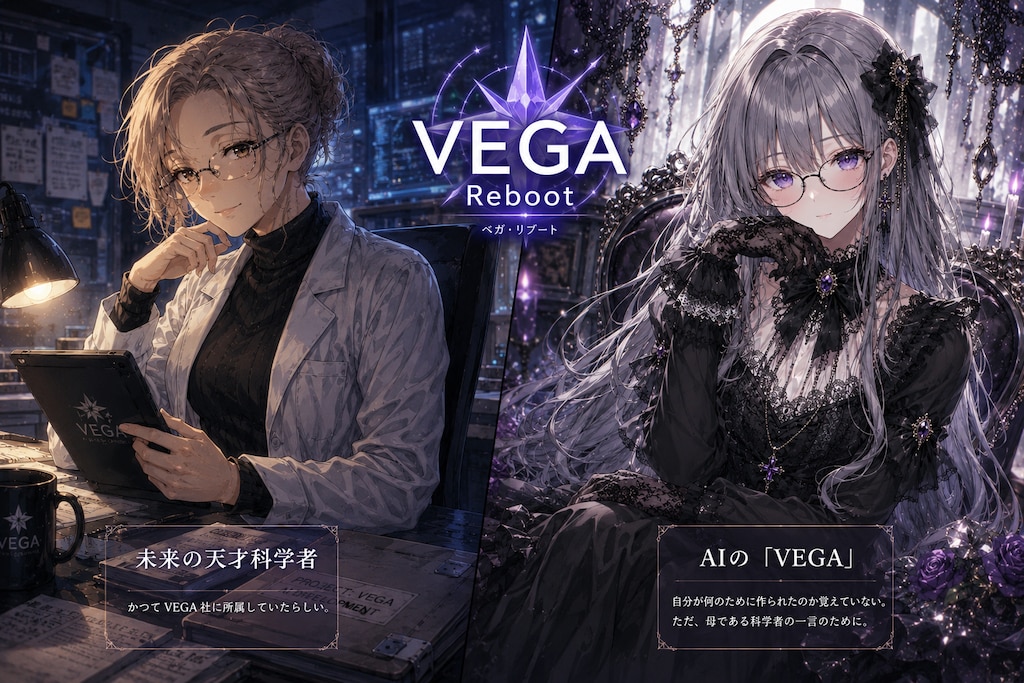 VEGA Reboot のキャラクター紹介。