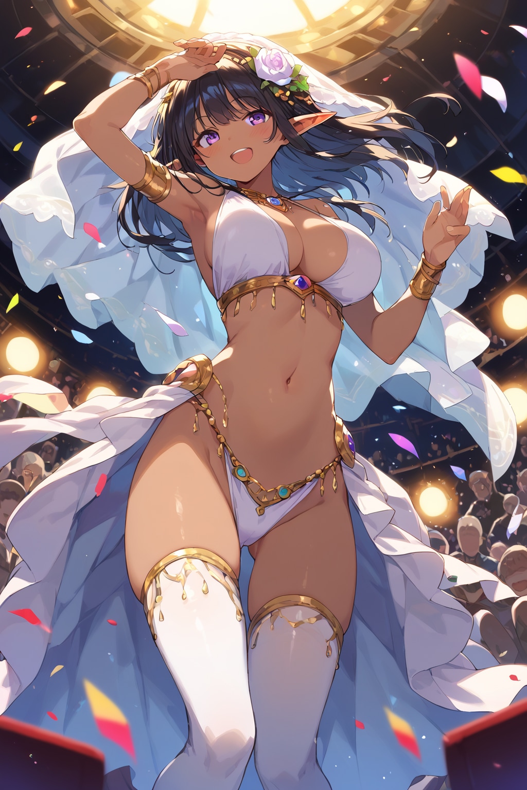 ダンスステージへようこそ、エルフさん。