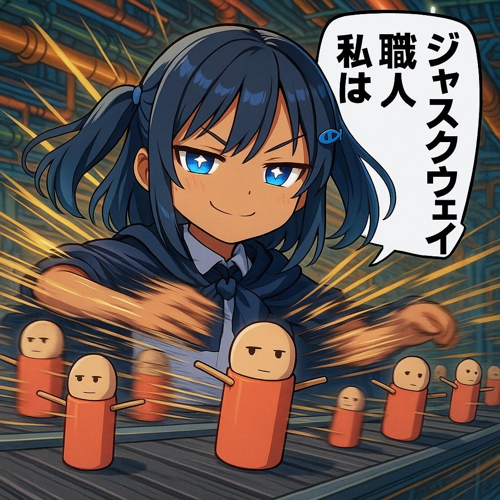 ジャスタウェイ職人こなつちゃん