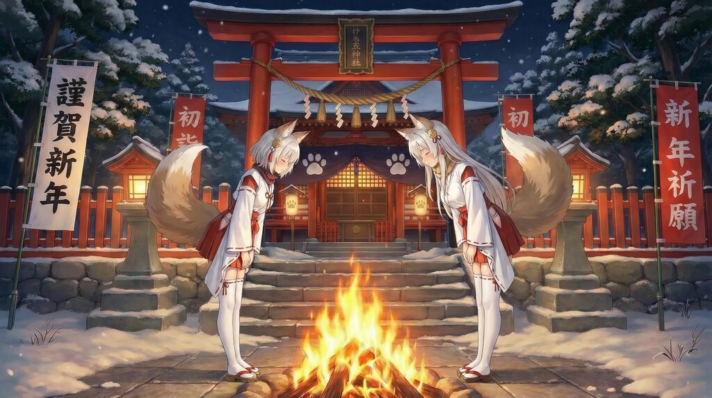 2026年の初詣は「けも耳神社」へ