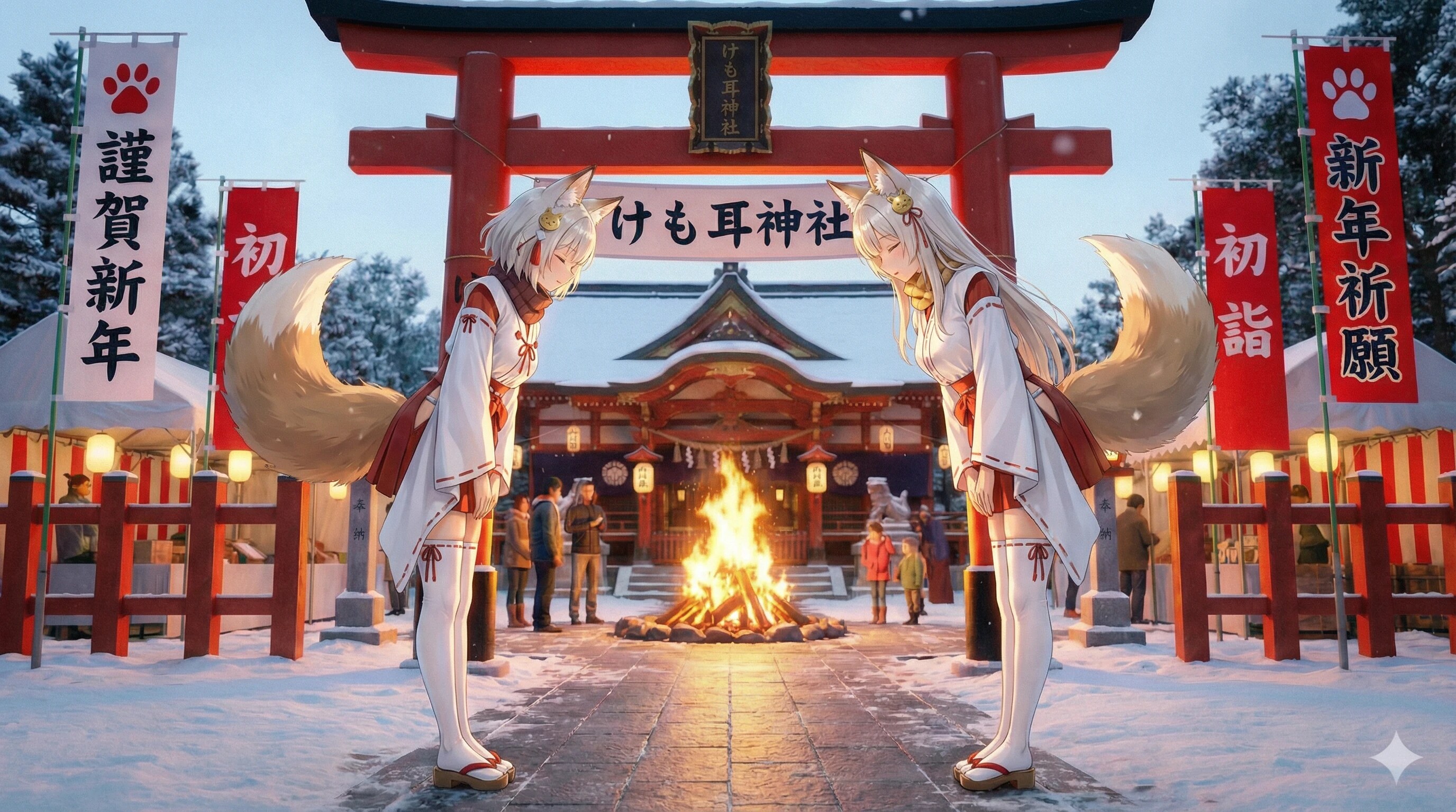 2026年の初詣は「けも耳神社」へ