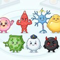 生体細胞マスコット 2枚目