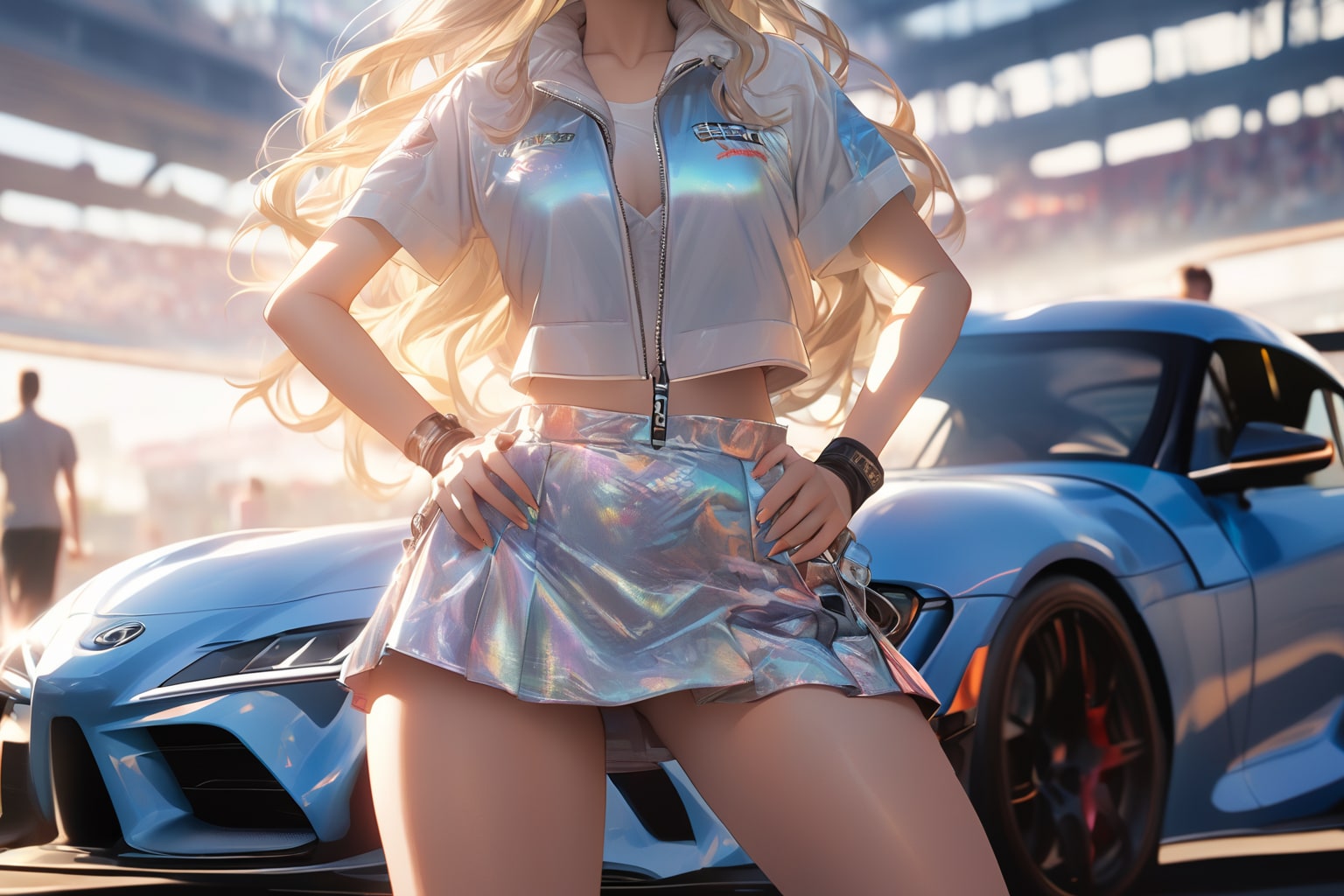 レースクイーン生成失敗・・・。
