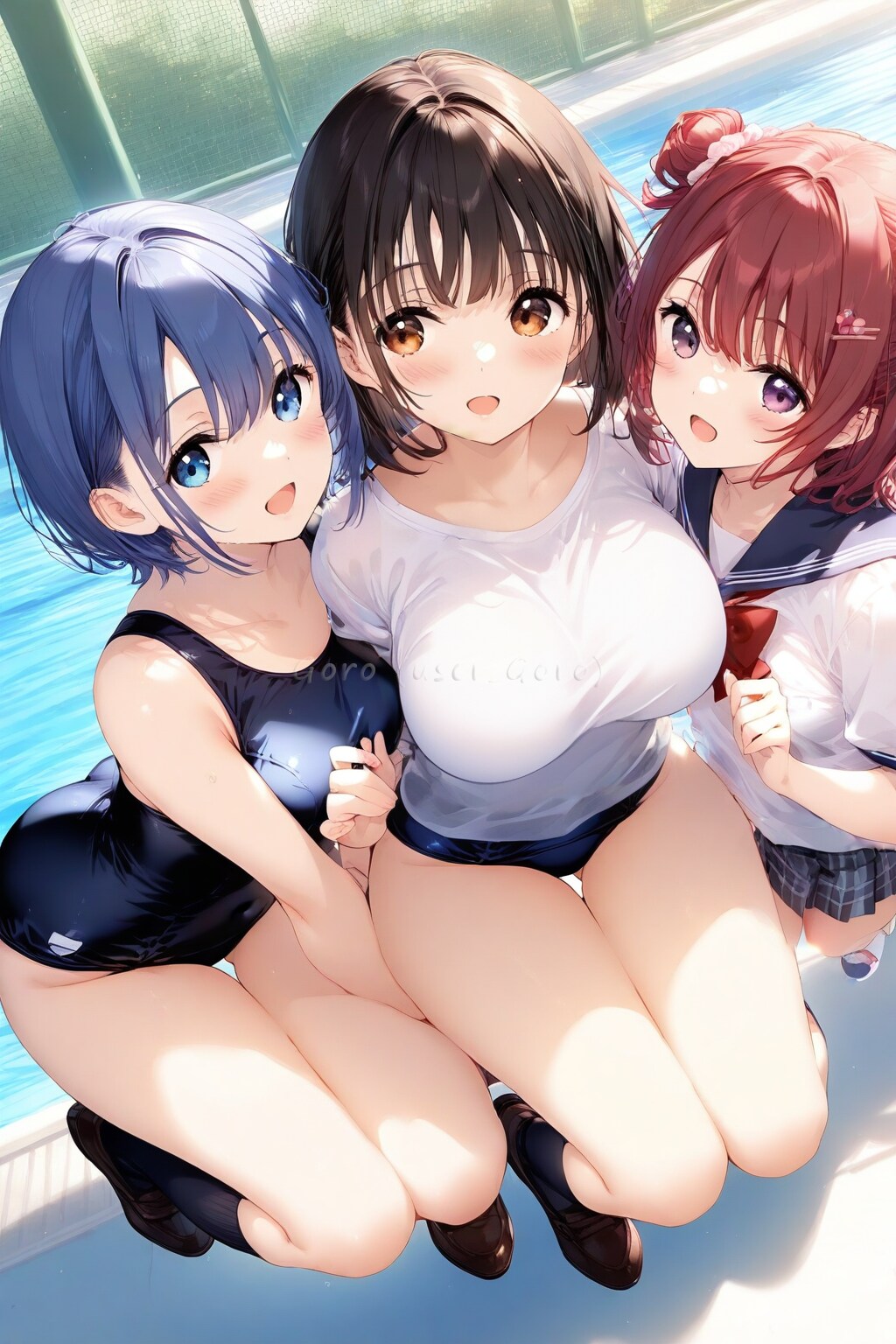 セーラーと体操服とスク水と