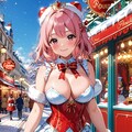 寒そうだけど、クリスマスっぽいでしょ？ 3枚目