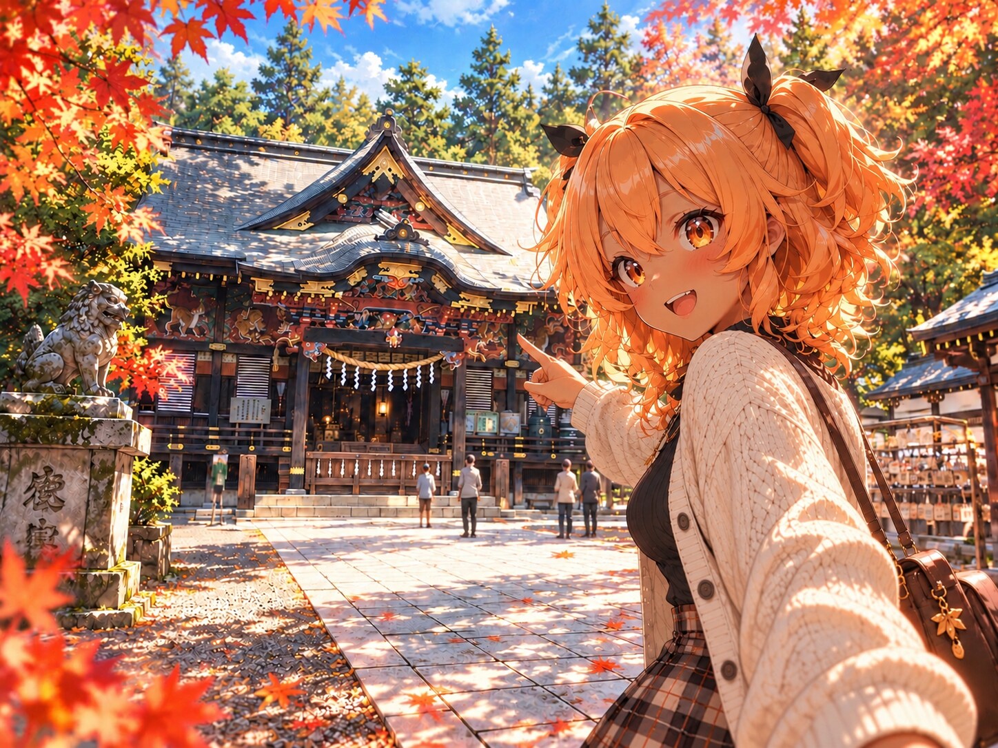 秩父神社にやって来ました❗️✨️ | の人気AIイラスト・グラビア