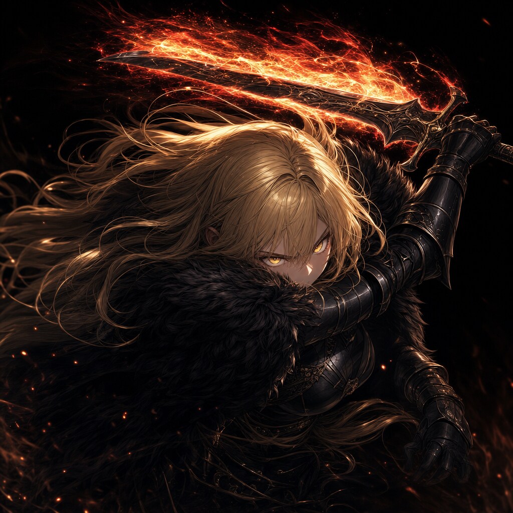 ブロンドの女騎士さん1039