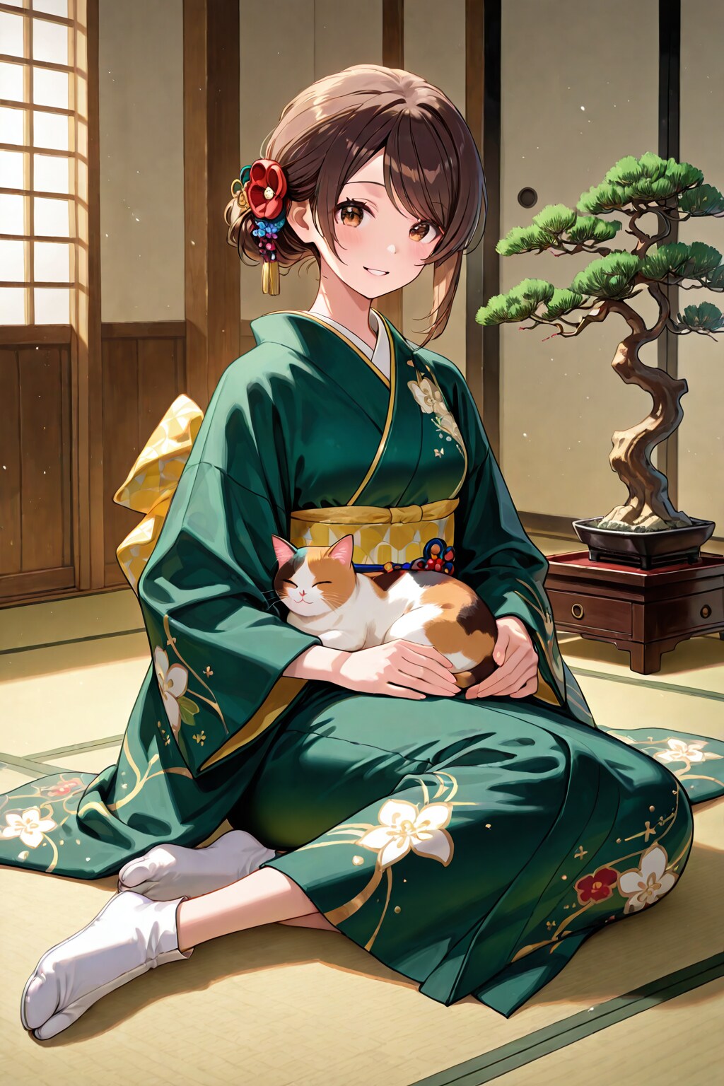 お題：猫といっしょ
